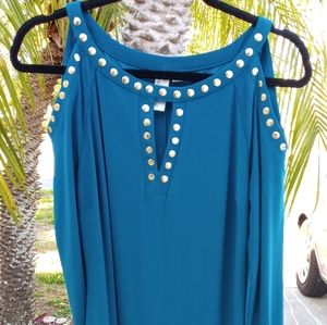 Cold shoulder dress